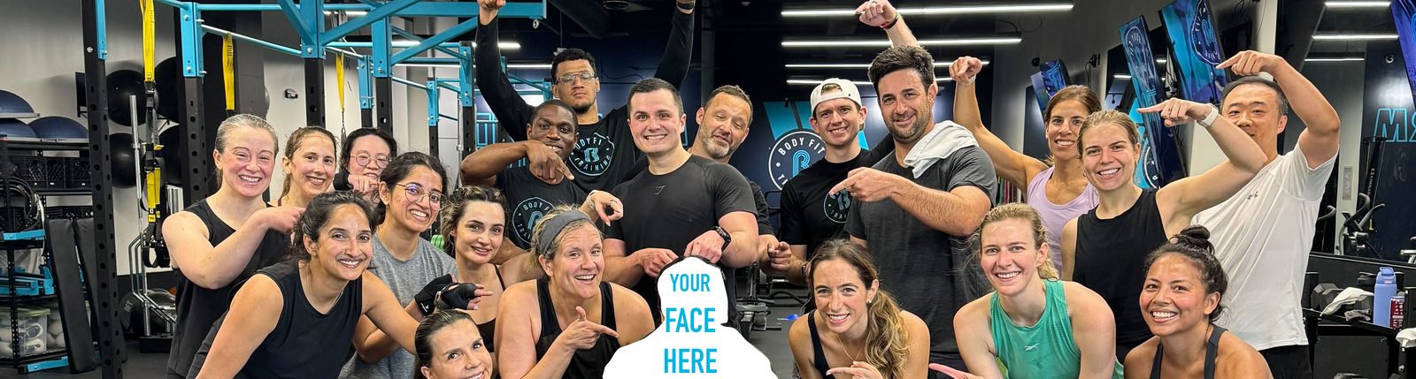 BFT Tysons members training in the studio